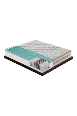 Matelas à ressorts ensachés et mousse à mémoire de forme Parigi