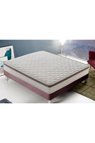Matelas à ressorts ensachés et mémoire de forme Francia Corta