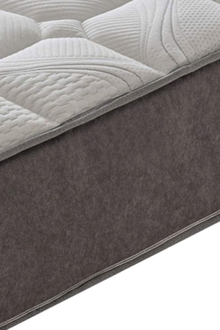 Matelas à ressorts ensachés et mémoire de forme Hybrid