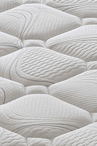 Matelas à ressorts ensachés et mémoire de forme Hybrid