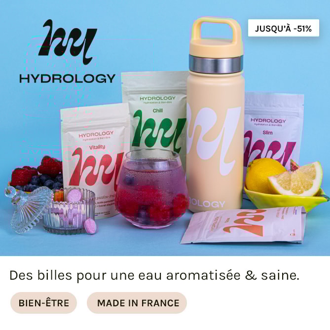 HYDROLOGY en vente flash chez BEAUTÉ PRIVÉE