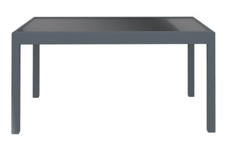 Table de jardin extensible - Gris foncé
