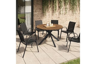 Table de jardin Milazzo - 120 x 75 cm