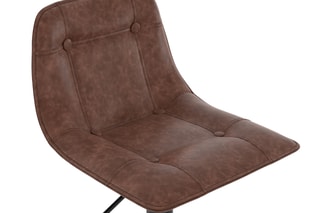 4 tabourets de bar Edison - 39 x 83-104 x 42 cm