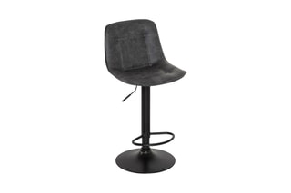 2 tabourets de bar Brooklyn - Gris