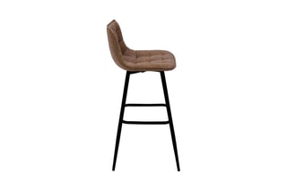 4 tabourets de bar Irina -  Marron
