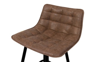 4 tabourets de bar Irina -  Marron