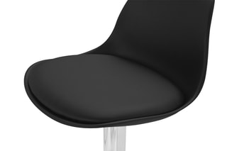 2 tabourets de bar Karl - Noir