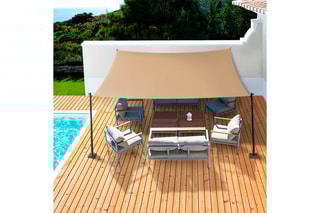 Voile d'ombrage rectangulaire