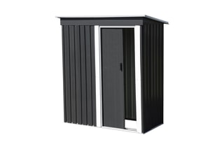 Abri de jardin - Anthracite et blanc - 2,2 m³