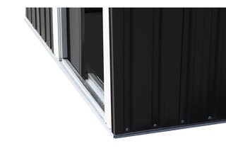Abri de jardin - Anthracite et blanc - 2,2 m³