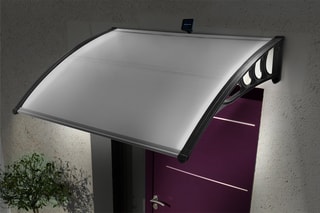 Marquise ultra résistante - 120 x 80 cm