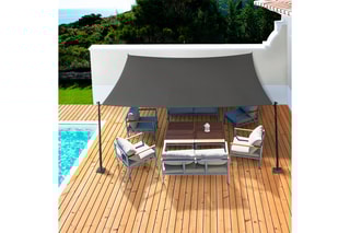 Voile d'ombrage rectangulaire