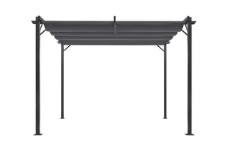 Pergola avec toit rétractable 12 m² Marina - 4 x 3 m