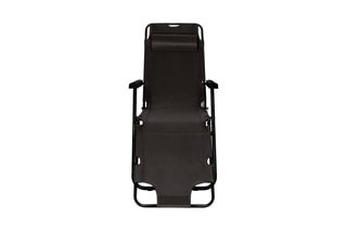 2 fauteuils de jardin Relax - 145 x 61 x 86 cm / 178 x 61 x 33 cm