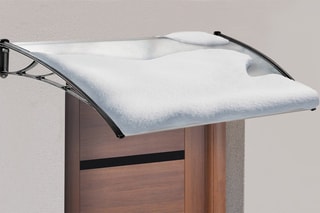 Marquise ultra résistante - 120 x 80 cm