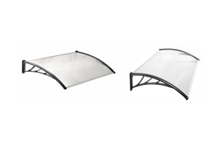 Marquise ultra résistante - 120 x 80 cm