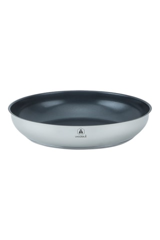 3 casseroles et 3 poêles en acier inoxydable 202 et revêtement antiadhésif Greblon® CK2 et 1 poignée amovible - 16/18/20 cm et 20/24/28 cm - 1,25/2/2,5 l et 1,25/1,8/2,5 l