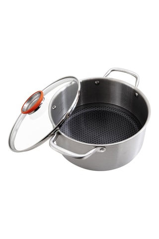 Marmite avec couvercle en acier inoxydable Blackcube - 24 cm - 5 l