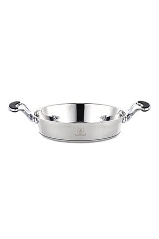 Tajine en acier inoxydable 18/8 et silicone - 34 cm - 2,6 l