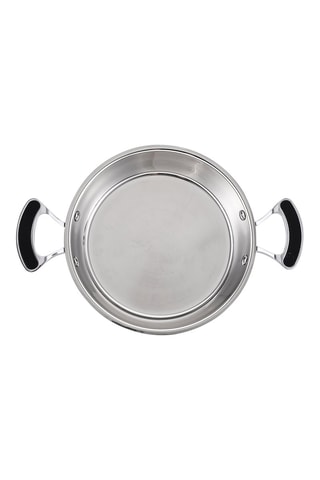 Tajine en acier inoxydable 18/8 et silicone - 34 cm - 2,6 l