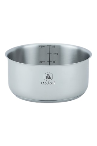Batterie de cuisine en acier inoxydable - 10 pièces