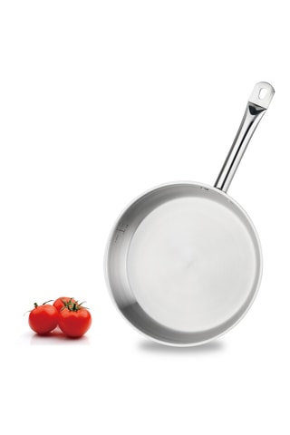 Poêle en acier inoxydable - 28 cm