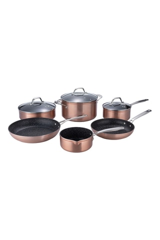 Batterie de cuisine revêtement Greblon® ​céramique  Héritage - 9 pièces
