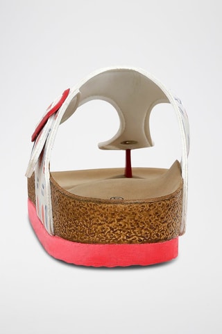 Tongs Red Fish Bleu Fish - Blanc et rouge