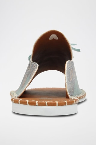 Mules Ethic Faience Vert d'eau