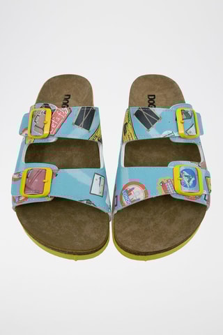 Mules Let's Fly - Bleu