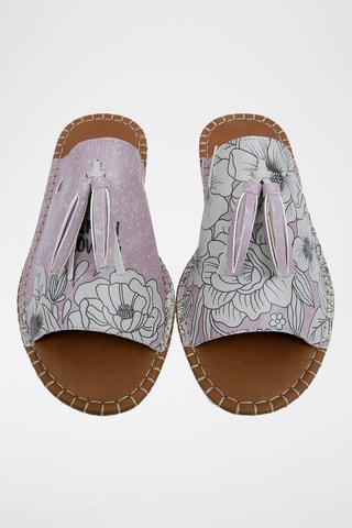 Mules Keep on Growing - Rose et blanc