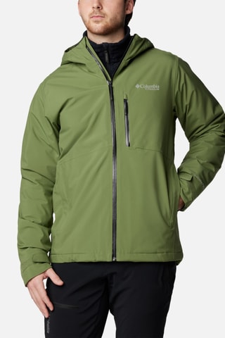 Coupe-vent à capuche Explorer’s Edge™ II - Vert - Columbia