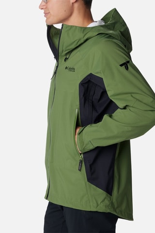 Coupe-vent à capuche Mazama Trail™ - Vert - Columbia