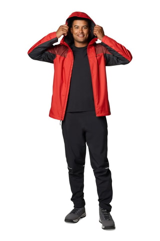 Veste de randonnée à capuche Limits™ III - Rouge - Columbia