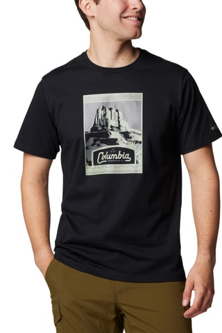 T-shirt en coton biologique CSC™ - Noir - Columbia