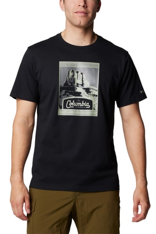 T-shirt en coton biologique CSC™ - Noir - Columbia