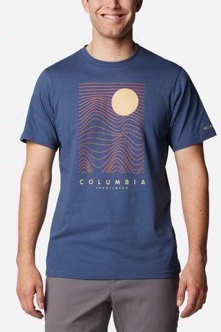 T-shirt en coton biologique CSC™ - Bleu marine - Columbia