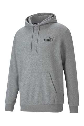 Sweat à capuche ESS - Gris foncé chiné - Puma