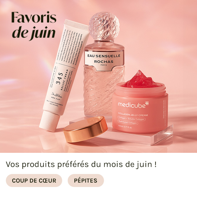 FAVORIS DE JUIN en vente privée sur BEAUTÉ PRIVÉE