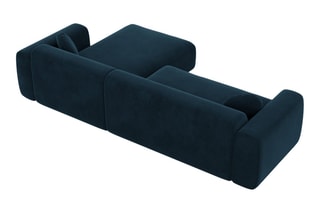 Canapé d'angle droit Moloko Bleu foncé
