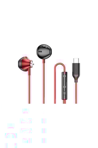 Écouteurs Bolaris USB-C - Rouge