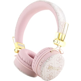 Casque Bluetooth 5.3 - Guess 4G - Rose