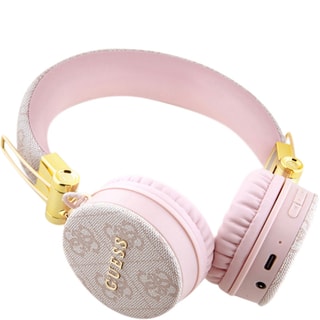 Casque Bluetooth 5.3 - Guess 4G - Rose