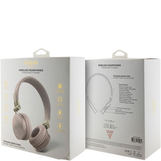 Casque Bluetooth 5.3 - Guess 4G - Rose