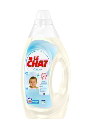 3 x Lessive Bébé Le Chat - 35 lavages - 1,575 l