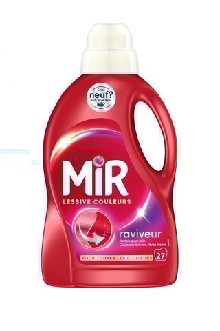 4 x Lessive Mir Couleurs - 27 lavages - 1,35 l