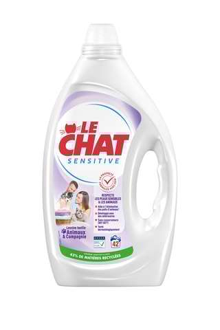 2 x Lessive Sensitive Animaux et Compagnie Le Chat - 42 lavages