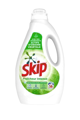 3 x Lessive liquide Skip Fraîcheur Intense - 56 lavages
