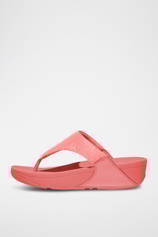 Sandales compensées - Rose